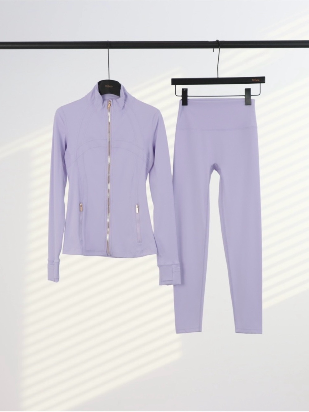 Women’s Lavender Active Jacket & Legging Set